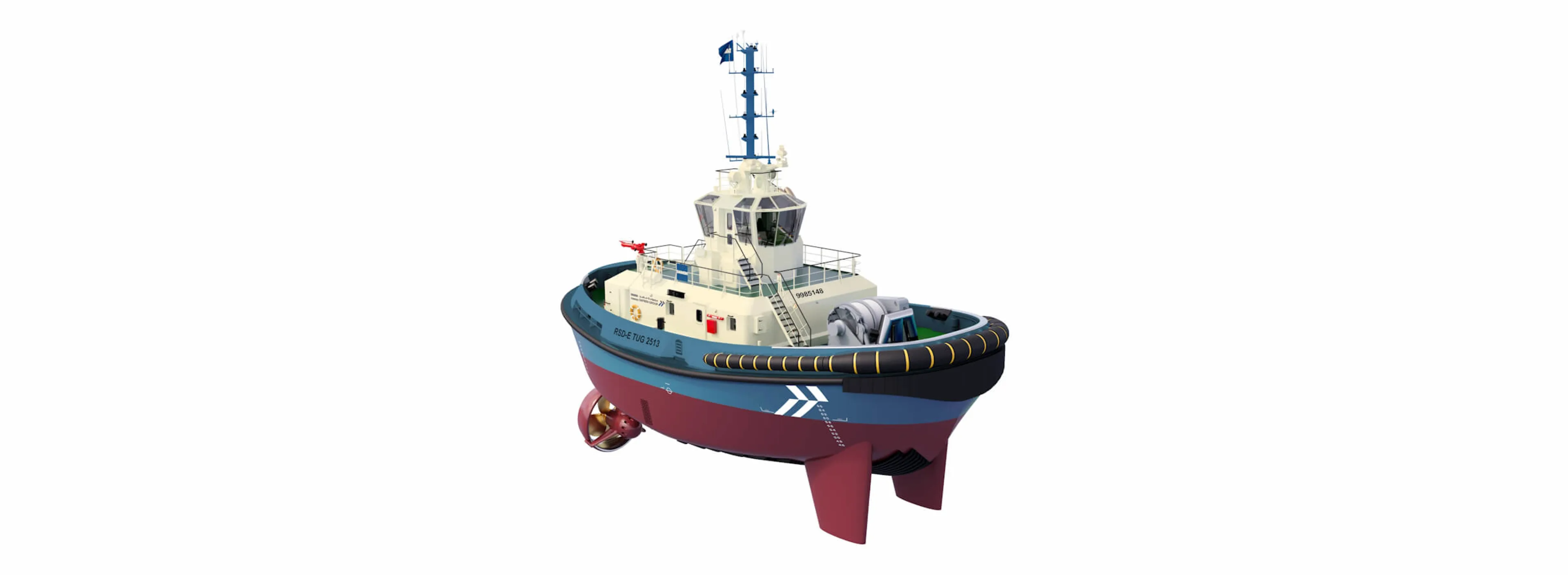 DAMEN, Damen Workboat;  Damen Shipyards and SAFEEN Group to bring the first elec...