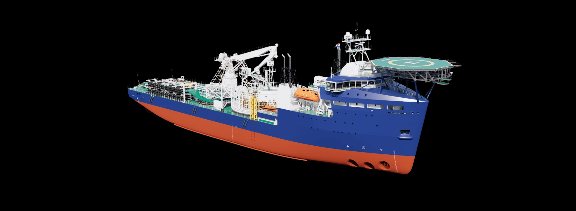 DAMEN, Damen\'s Offshore Wind; Laying plans. Looking ahead to the cable laying v...