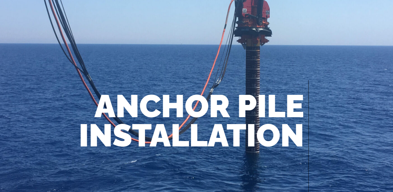 CAPE HOLLAND, Anchor Pile Installation