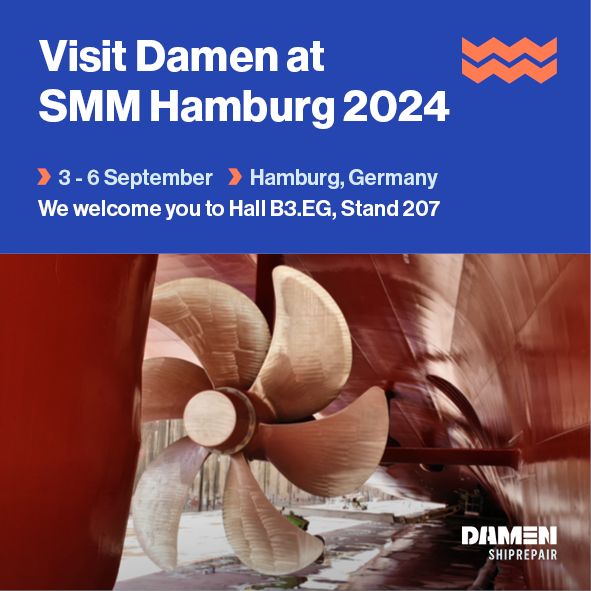 [DAMEN Shiprepair & Conversion] DAMEN will be attend the SMM Hamburg 2024