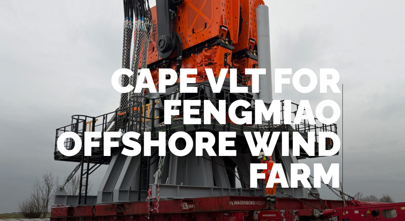 CAPE HOLLAND AWARDED CONTRACT FOR FENGMIAO OFFSHORE WIND FARM IN TAIWAN